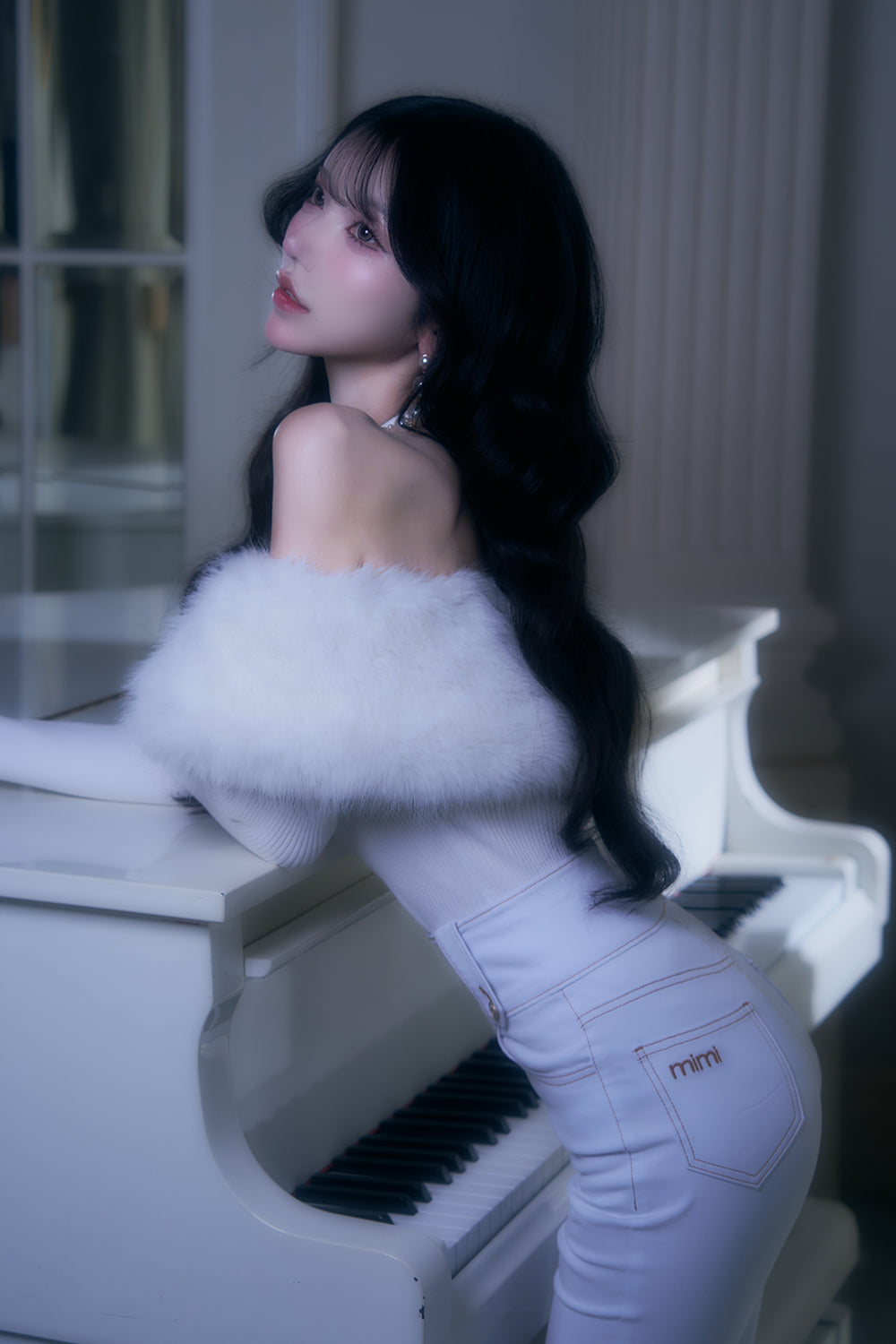 BELEARMIMI ベリアミミ ワンショルビジュートップス ニット TOPS｜BELEAR MIMI（ベリアミミ）