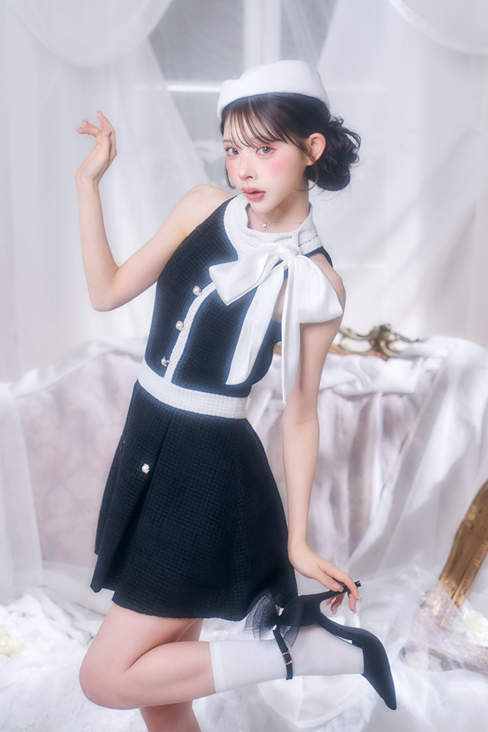 アメスリツイードミニワンピース’26