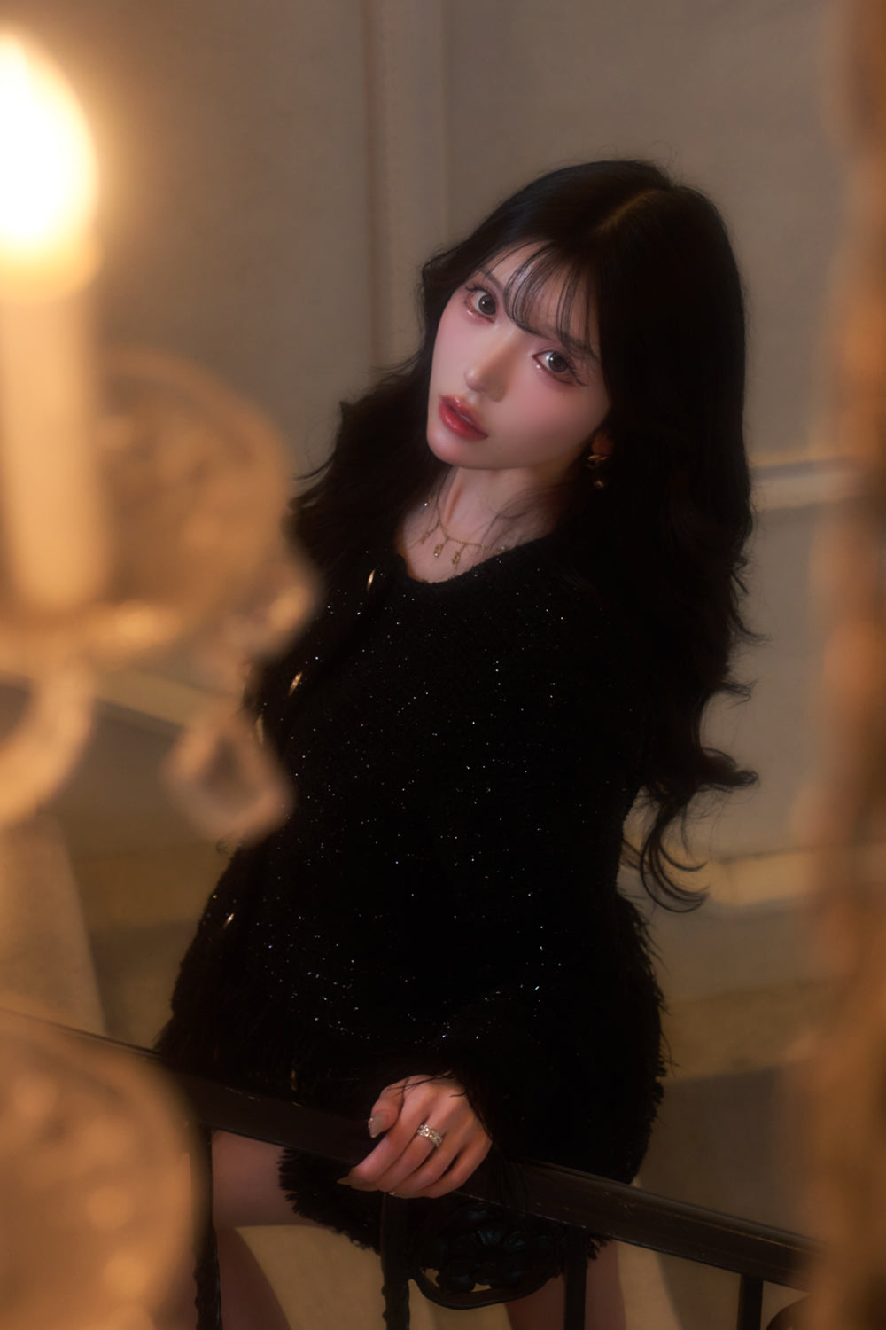 ラメツイードジャケット