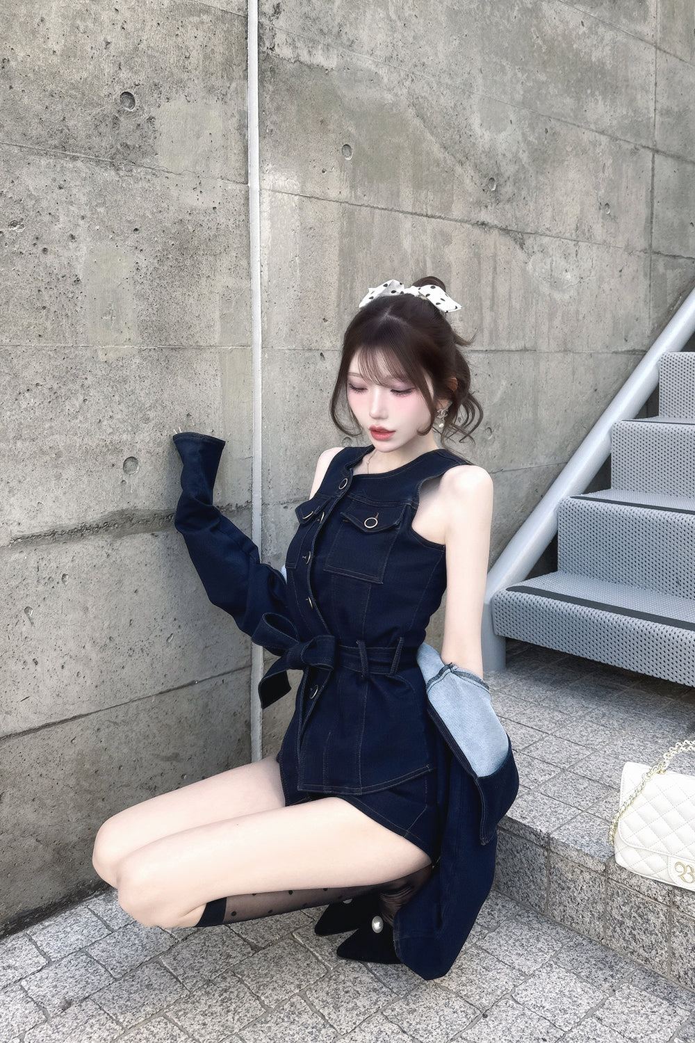 2 peace denim tops