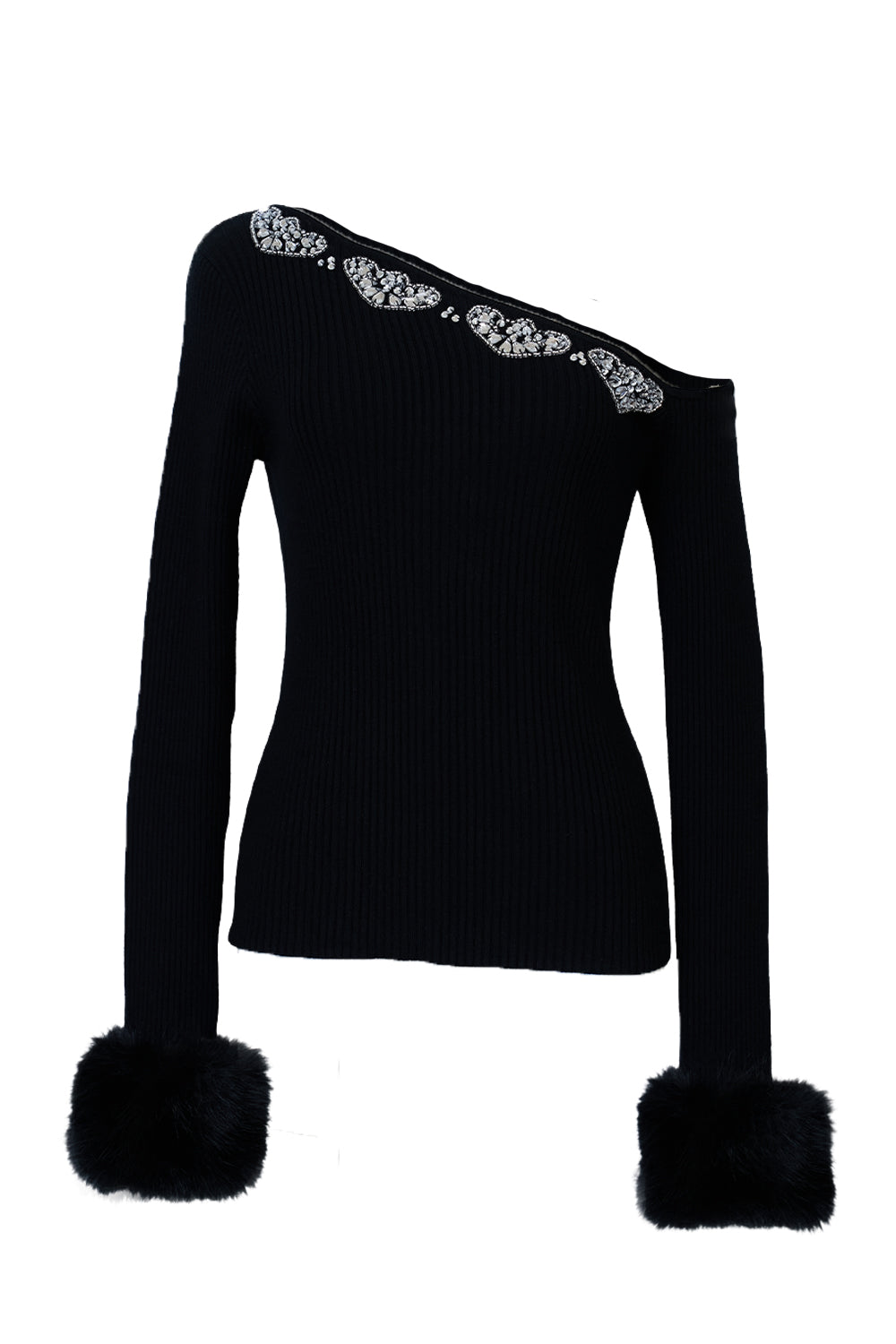 ワンショルビジュートップス