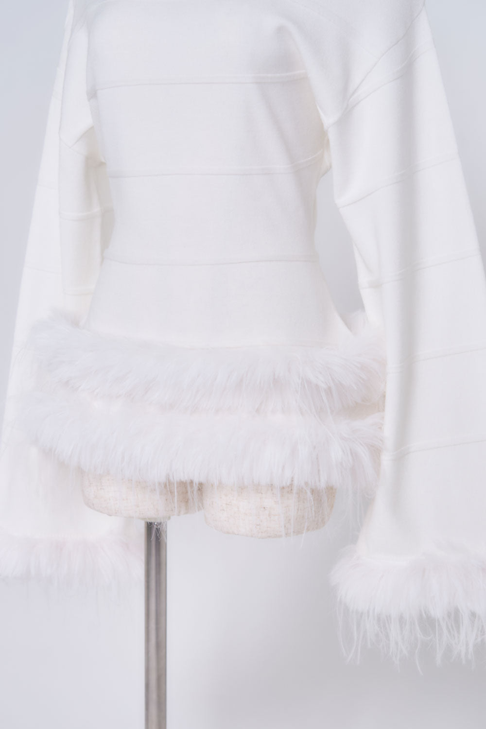 スプリングルーズニットトップス