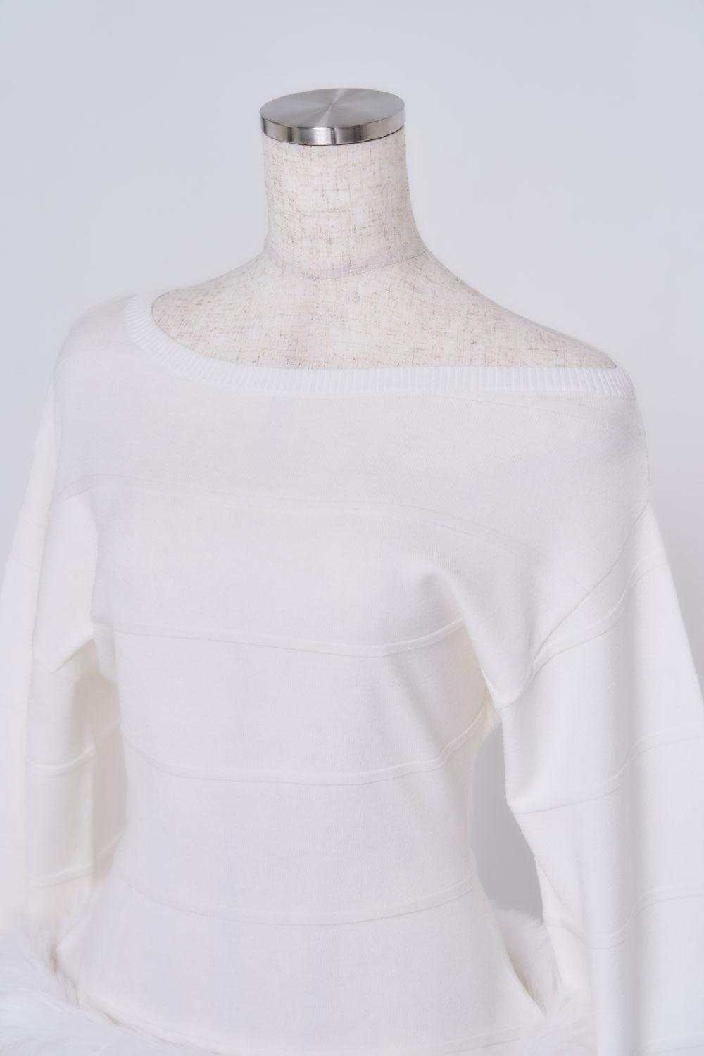 スプリングルーズニットトップス