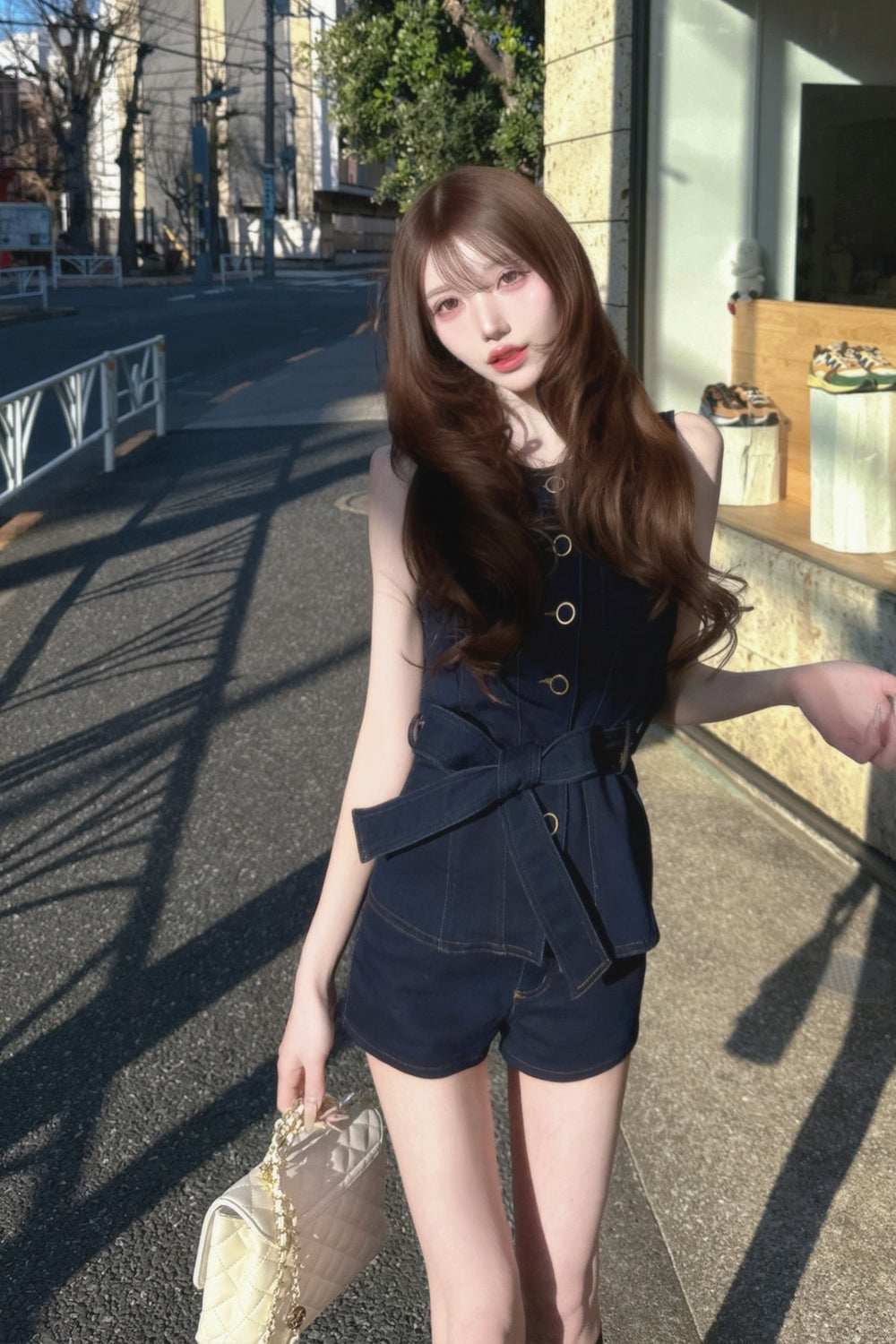 2 peace denim tops