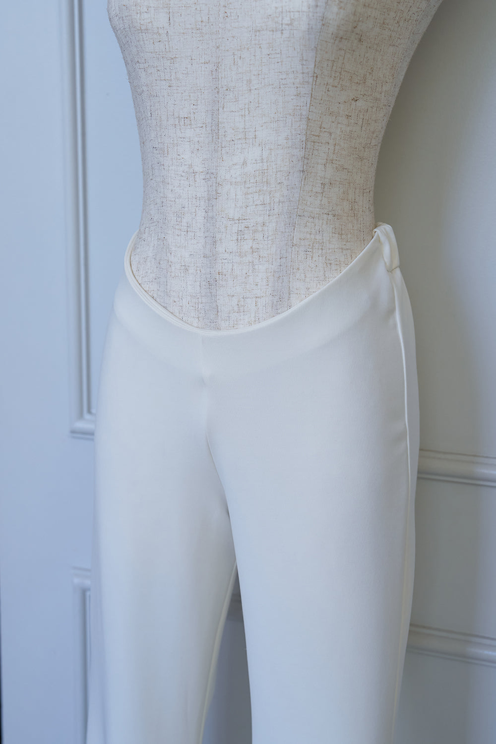 スキニーカットロングパンツ