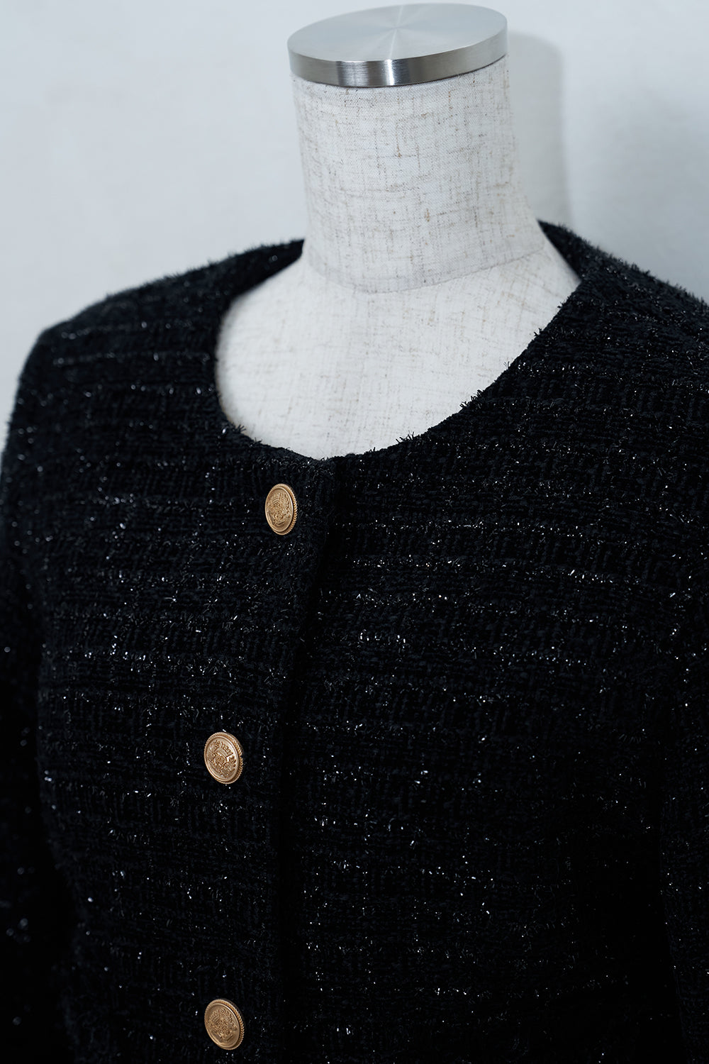 ラメツイードジャケット