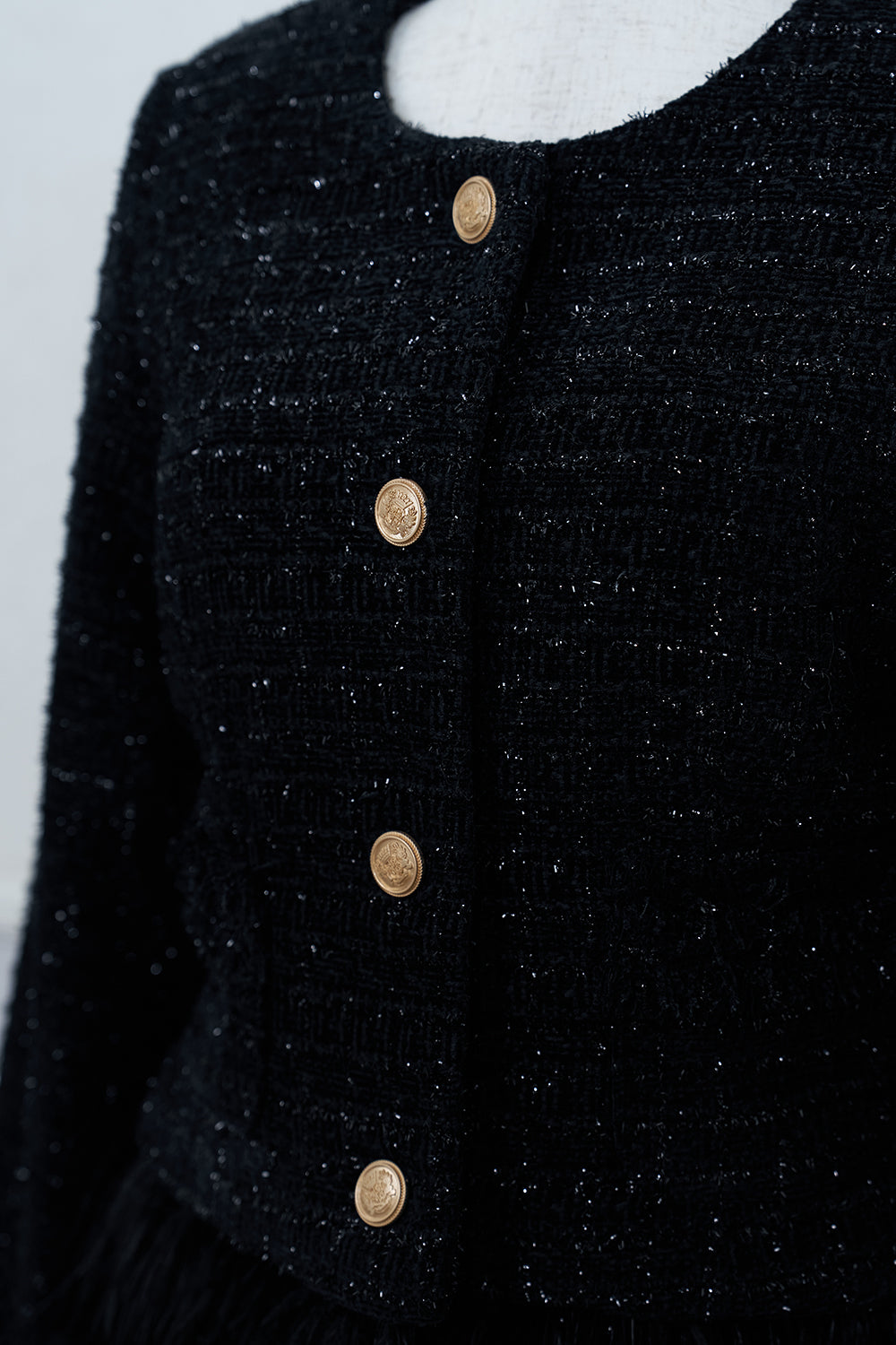 ラメツイードジャケット