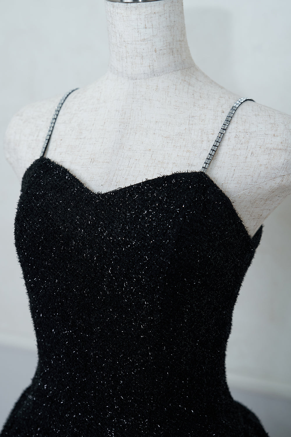 ラメツイードキャミワンピース