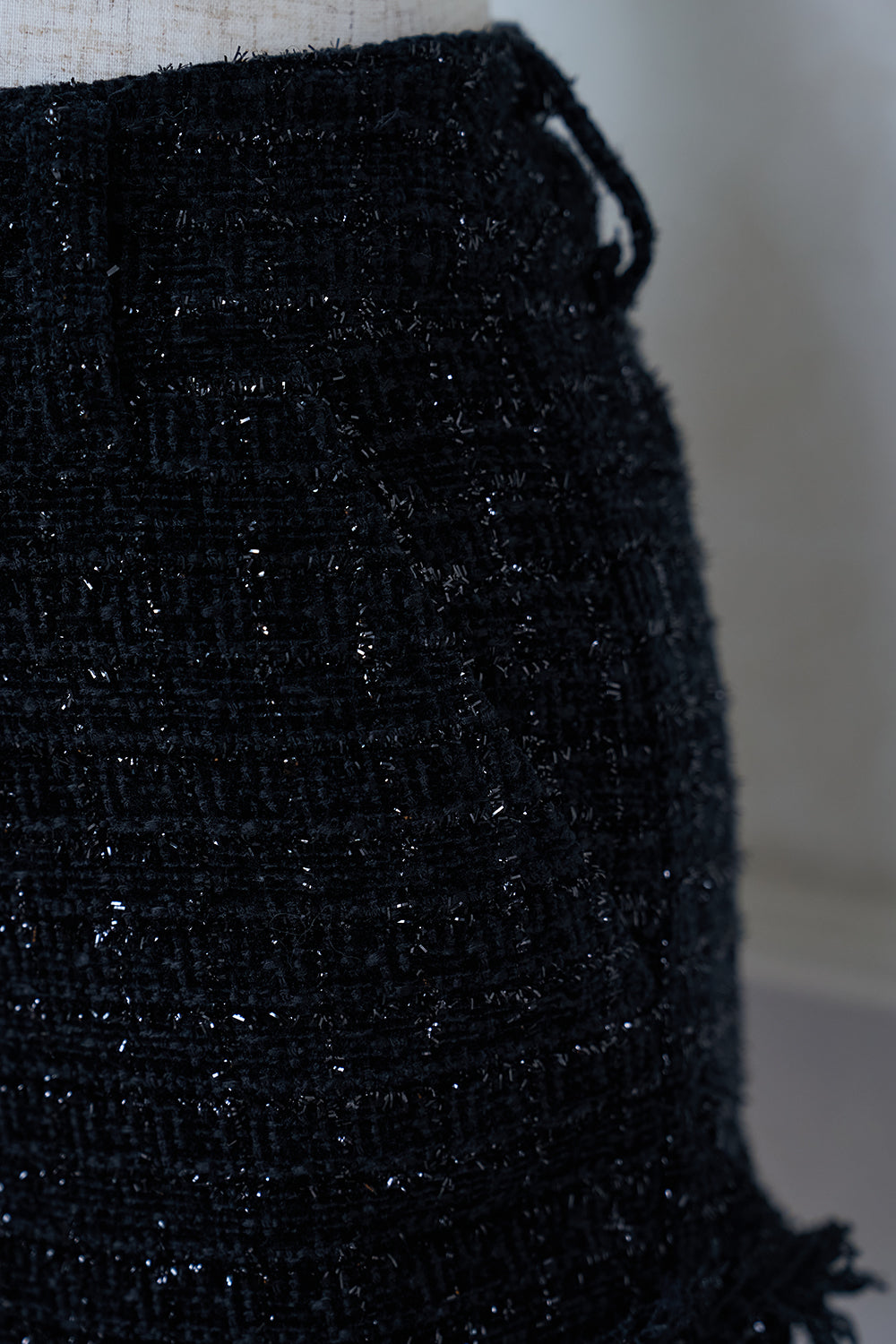 ラメツイードショートパンツ