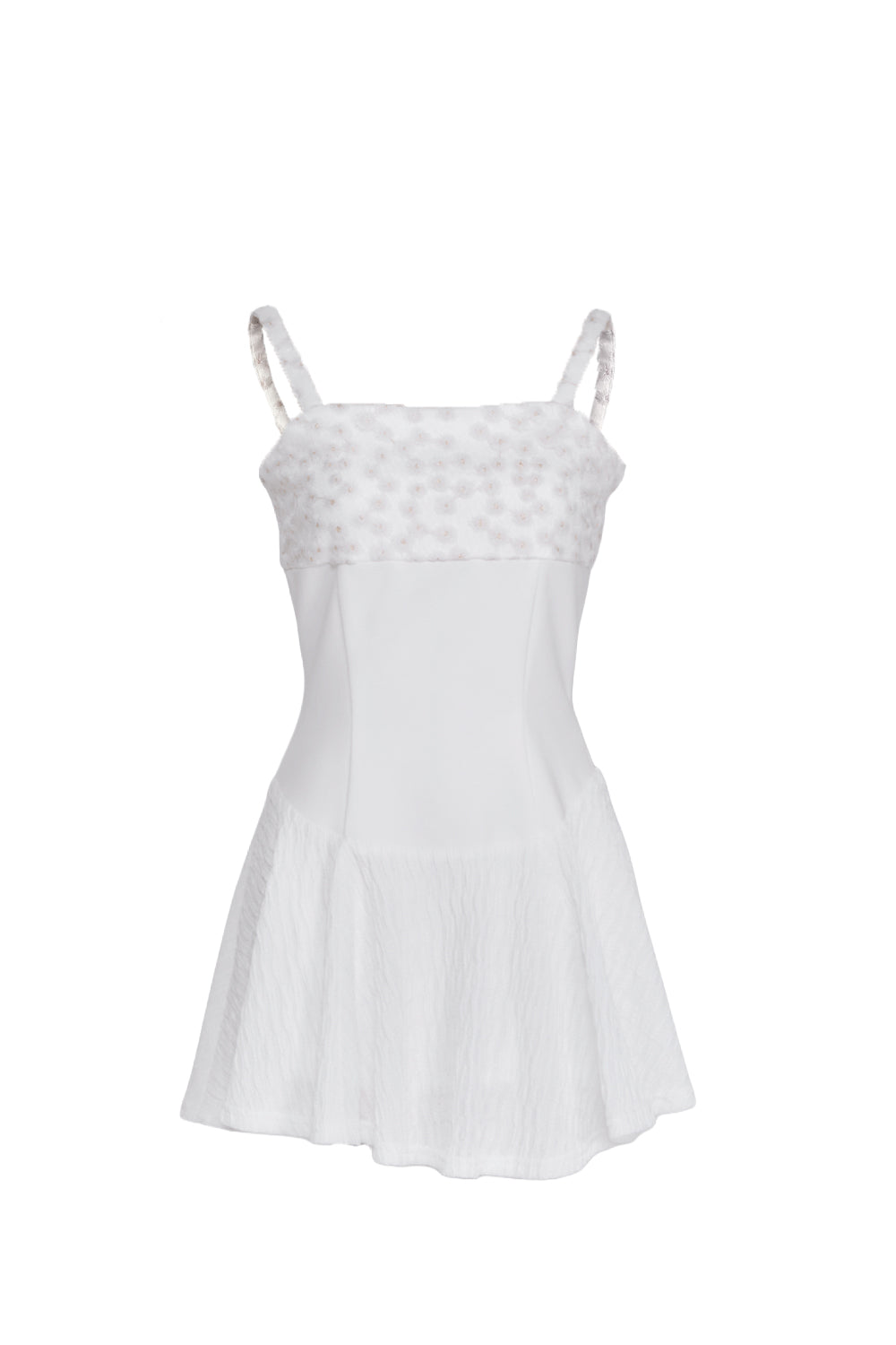 デイジーモチーフミニワンピース