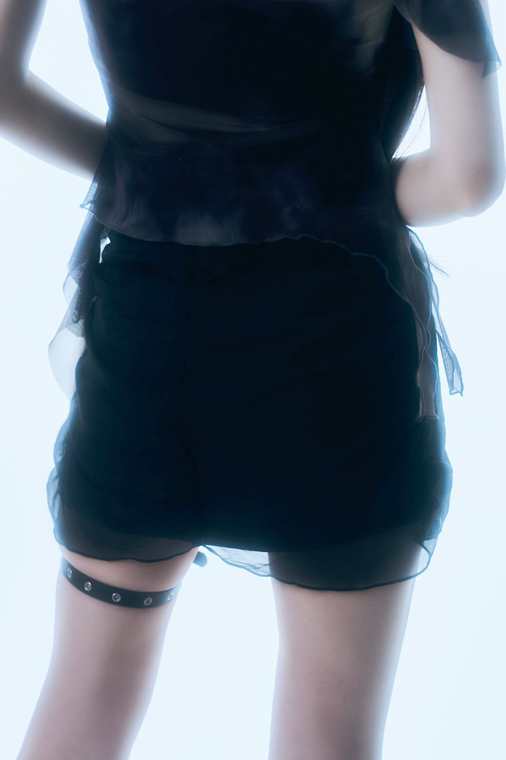 Shadow Sheer Layer Skirt