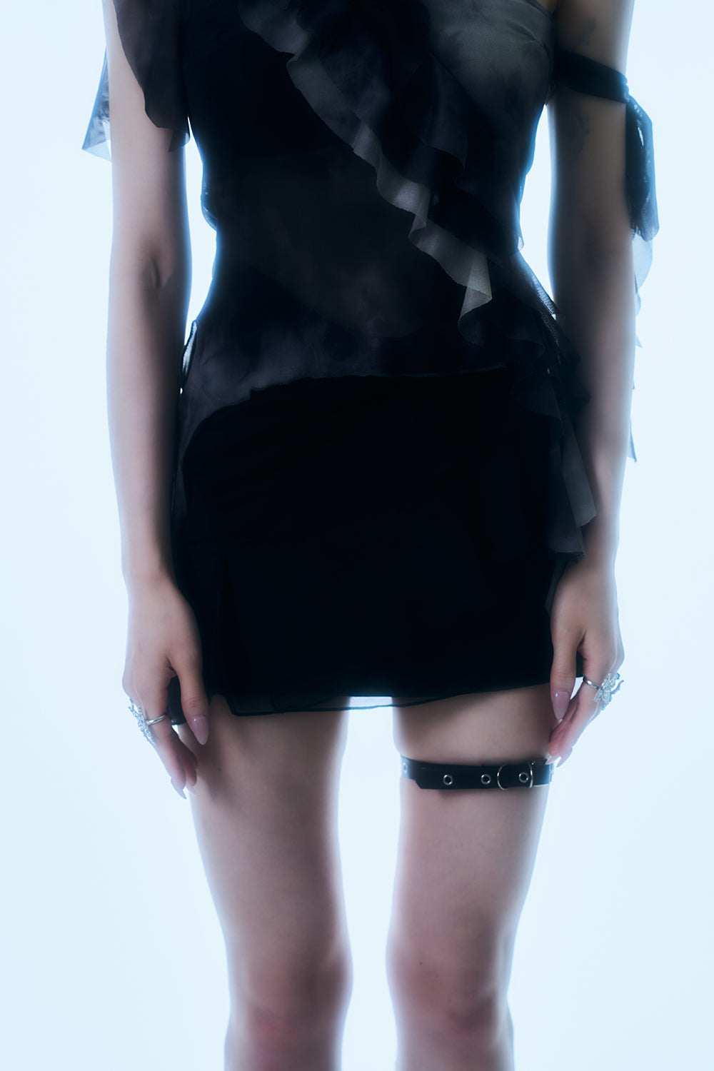 Shadow Sheer Layer Skirt