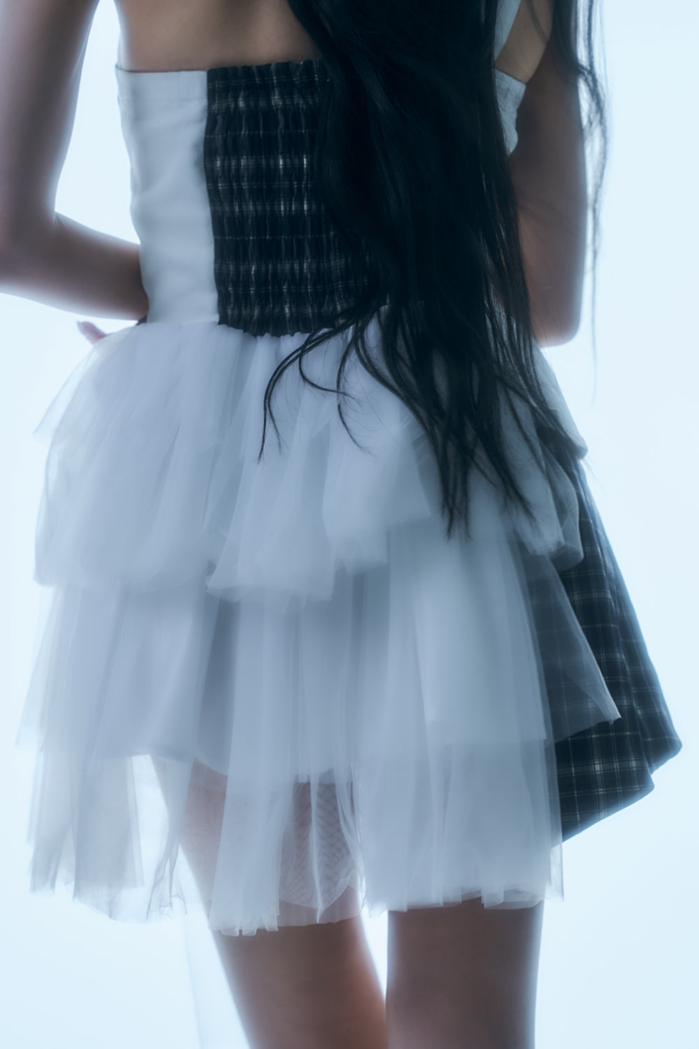 Midnight Tulle Corset Dress