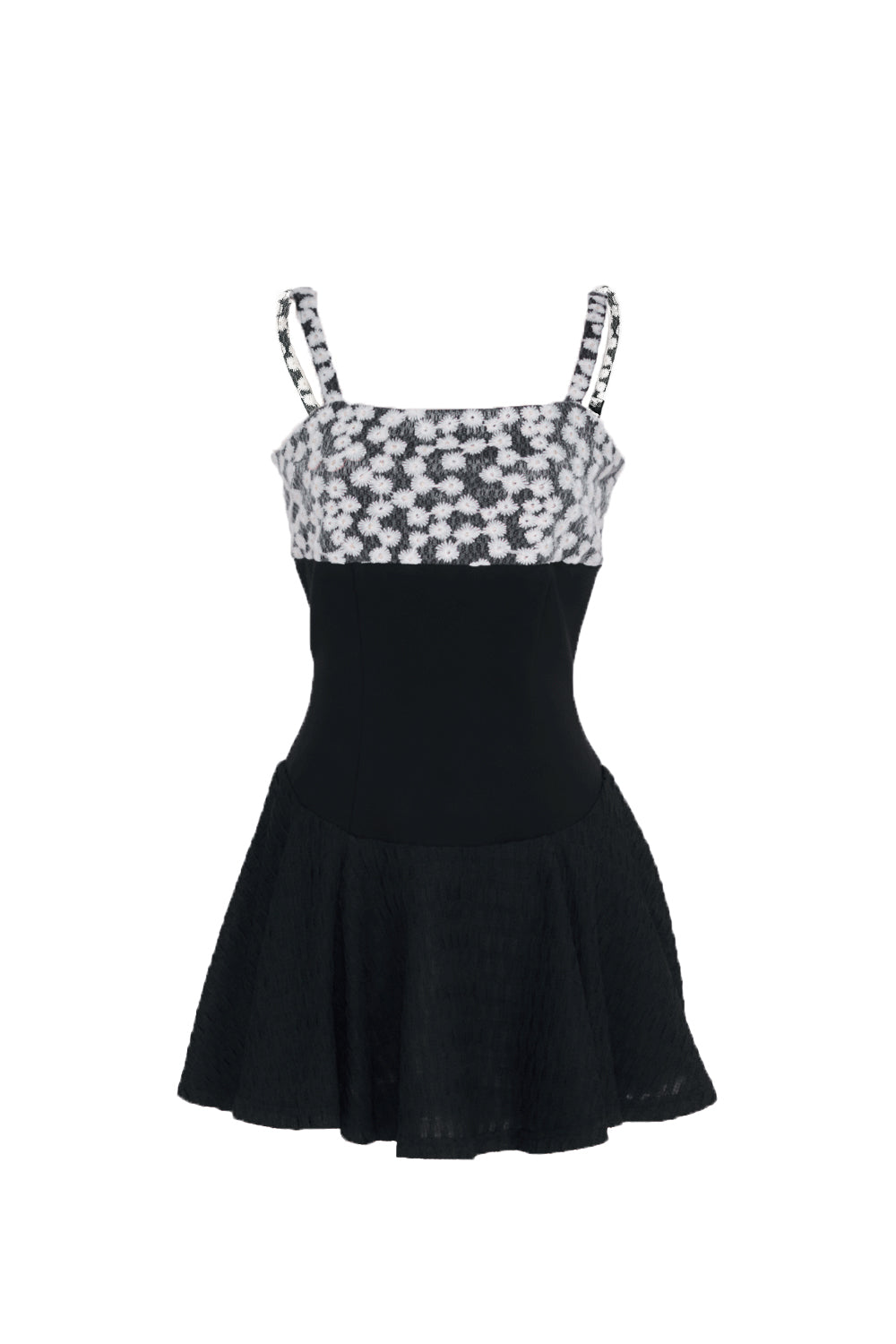 デイジーモチーフミニワンピース