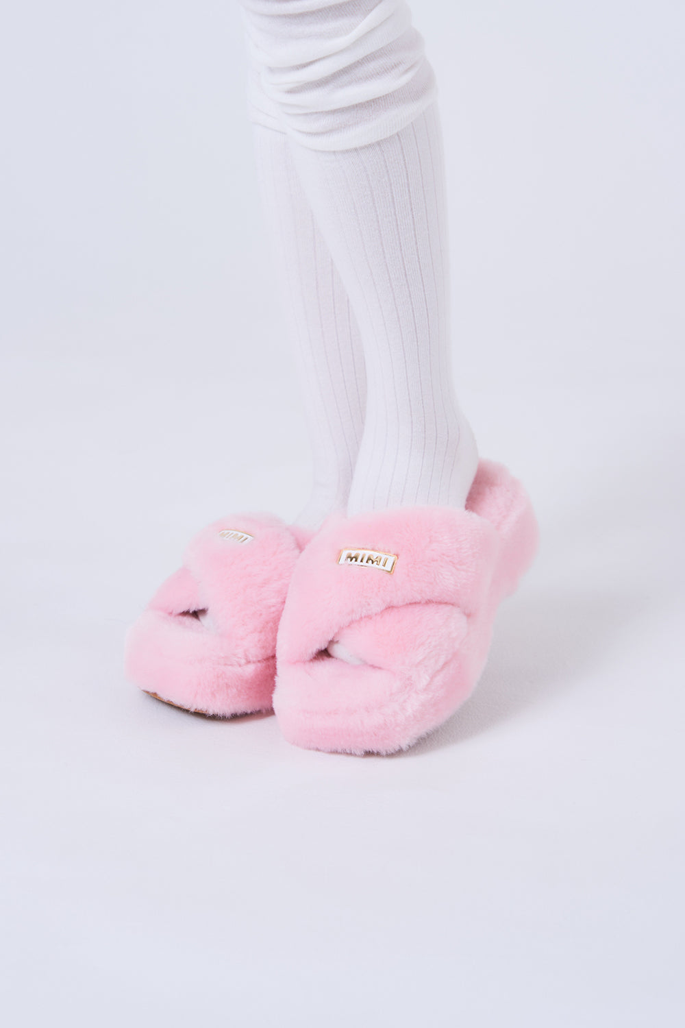 MIMIファーサンダル