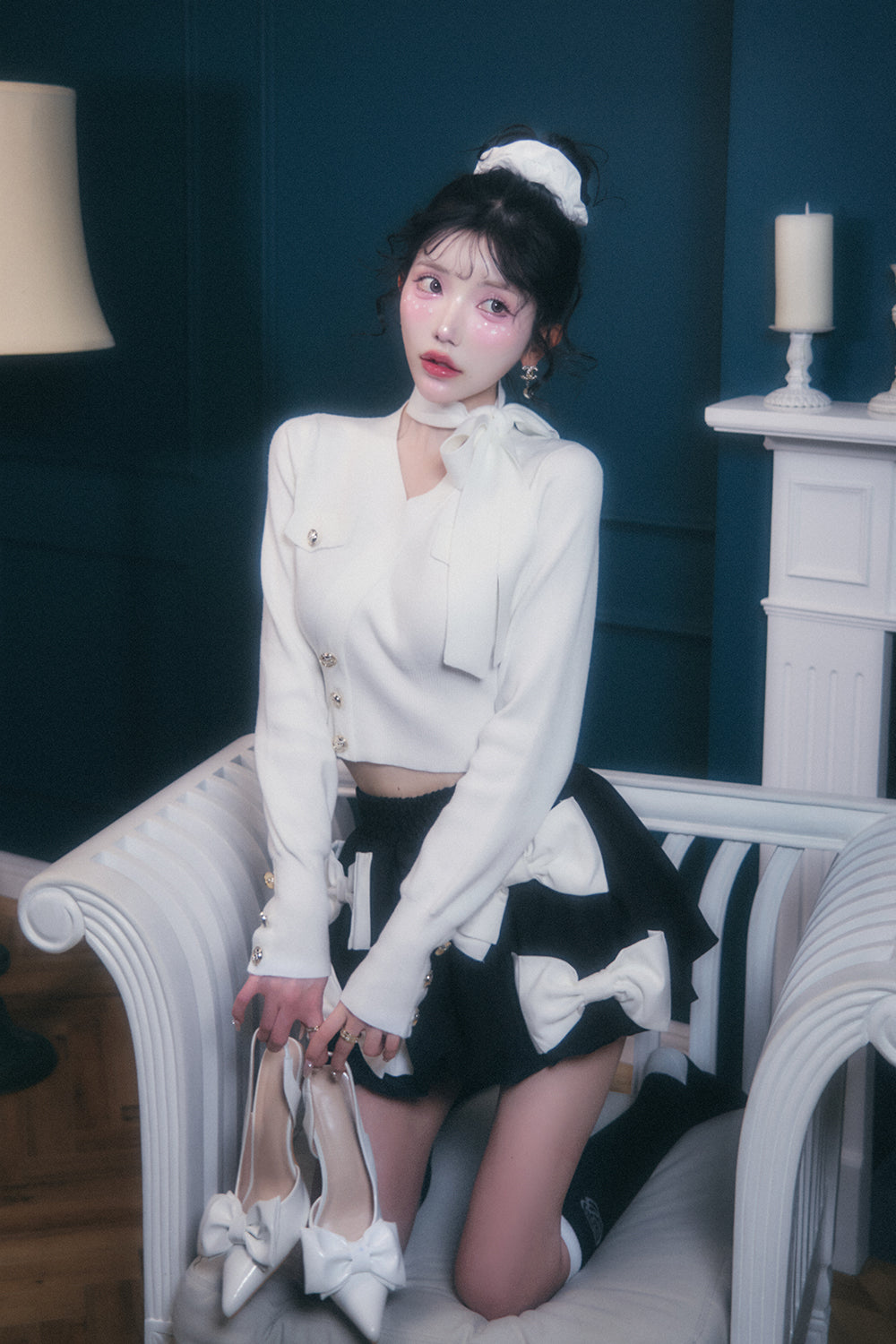 BELEAR MIMI ベリアミミ アメスリリボンニットセットアップ アメスリリボンニットセットアップ