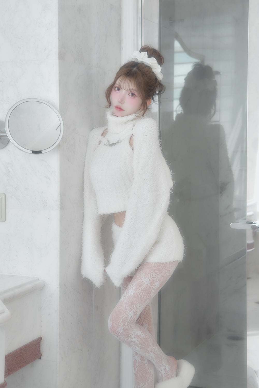 フラッフィーニットアンサンブル