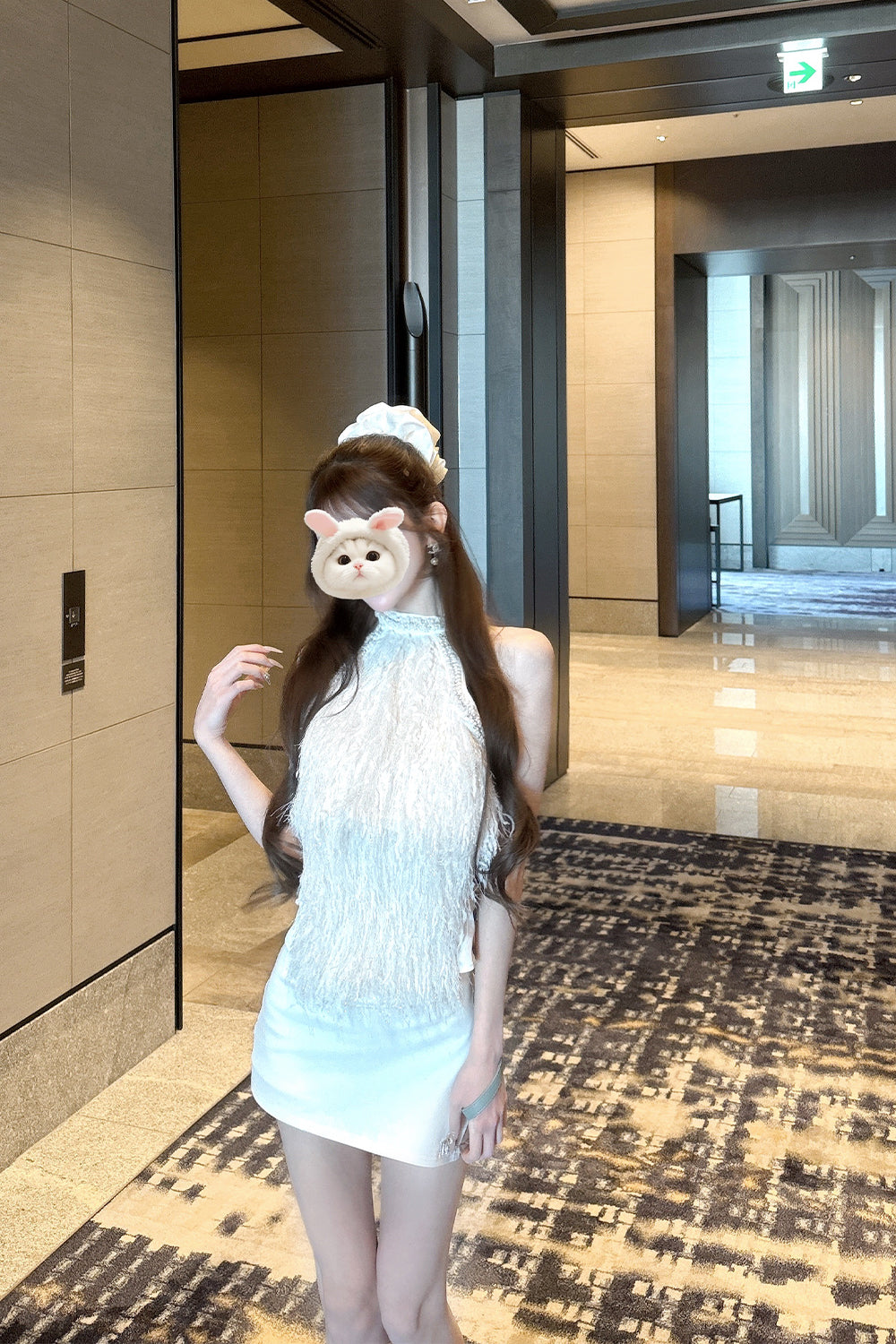 MIMIカットスカートライクパンツ