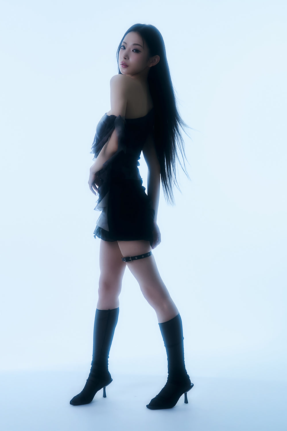 Shadow Fringe Sheer Top