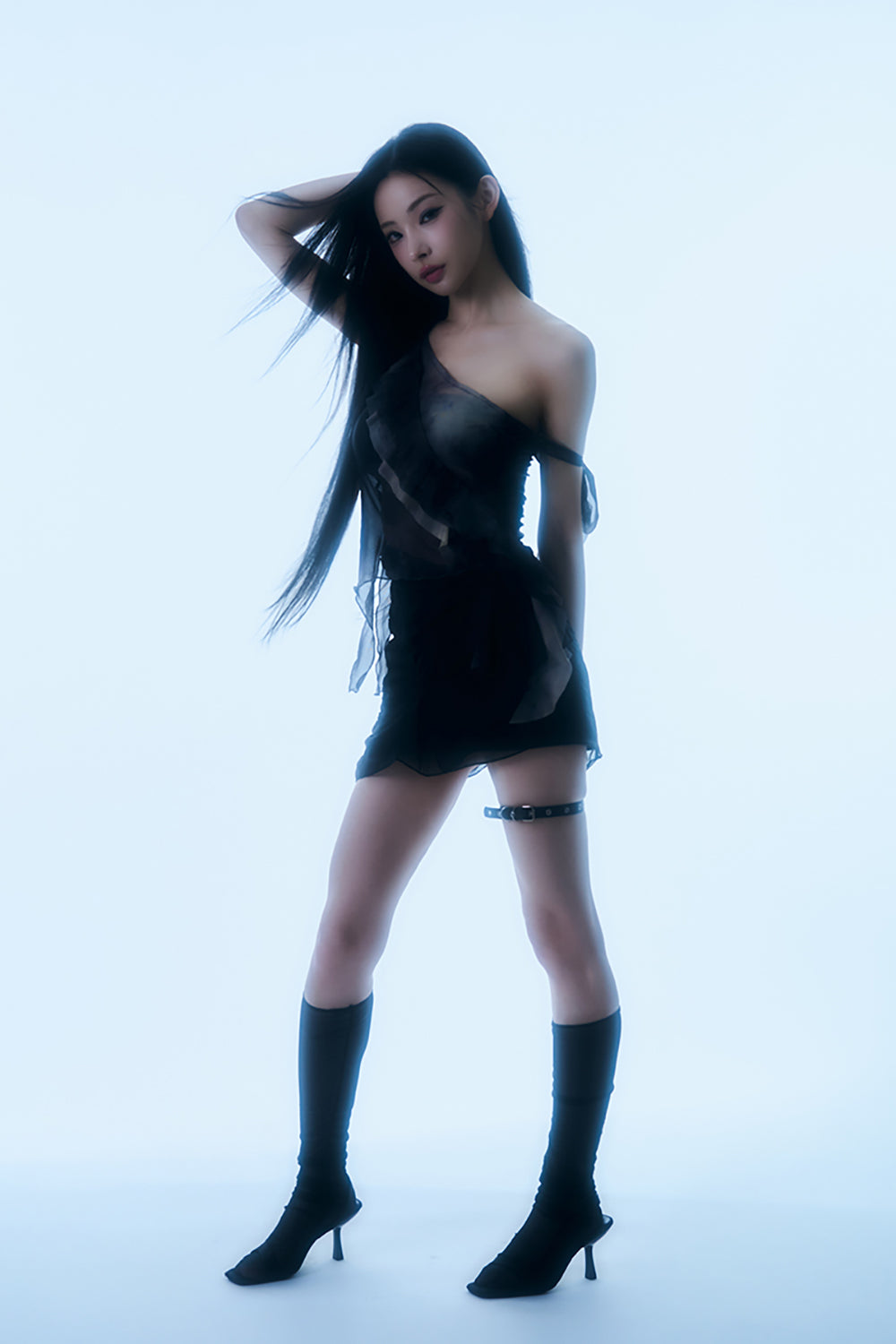 Shadow Sheer Layer Skirt