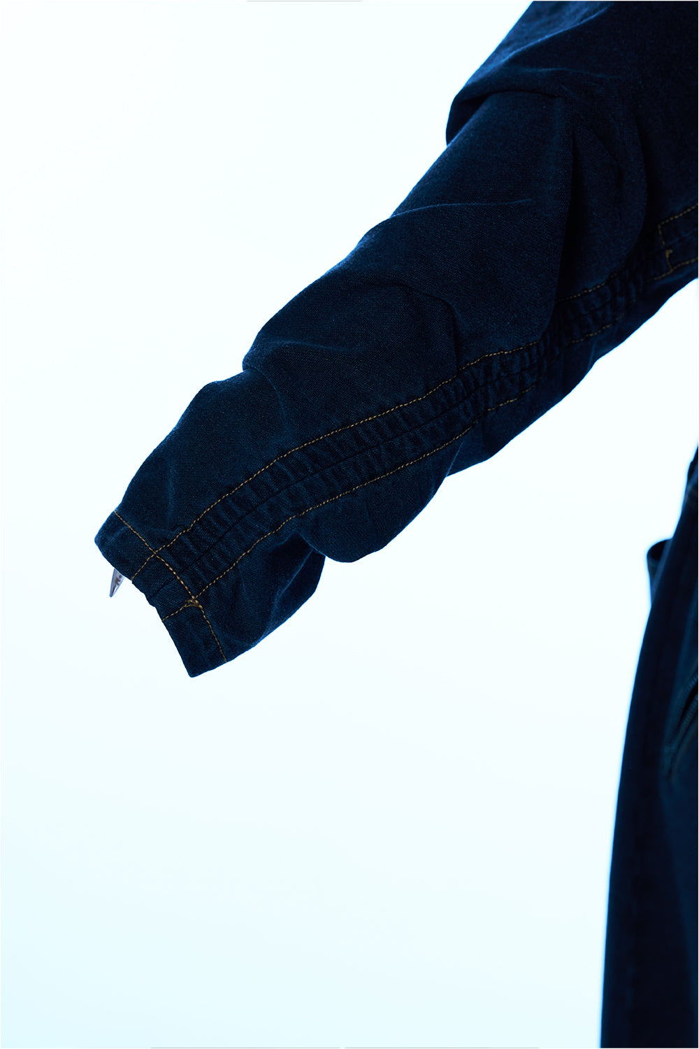 Utility Denim Zip Jacket