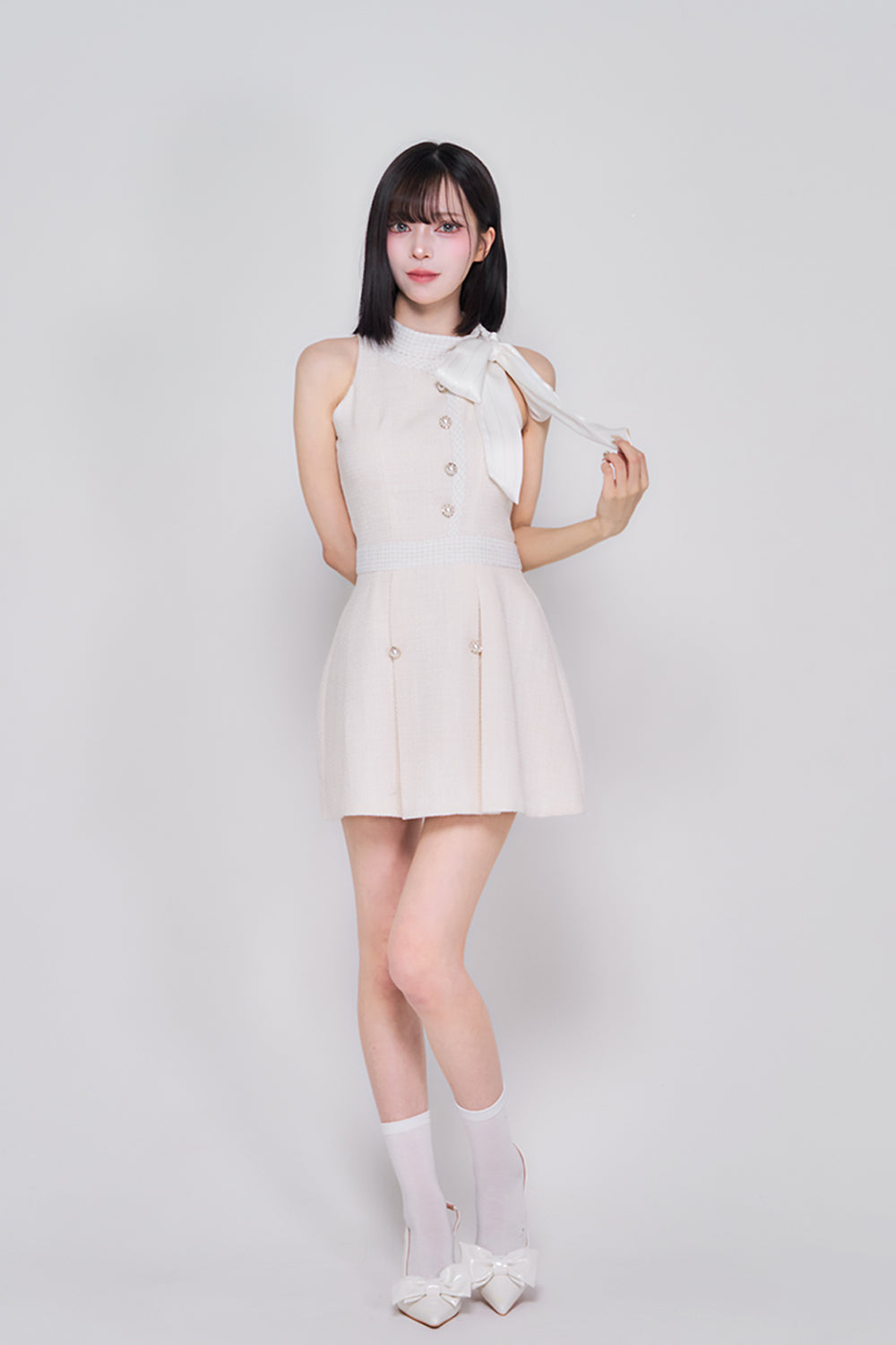 アメスリツイードミニワンピース’26