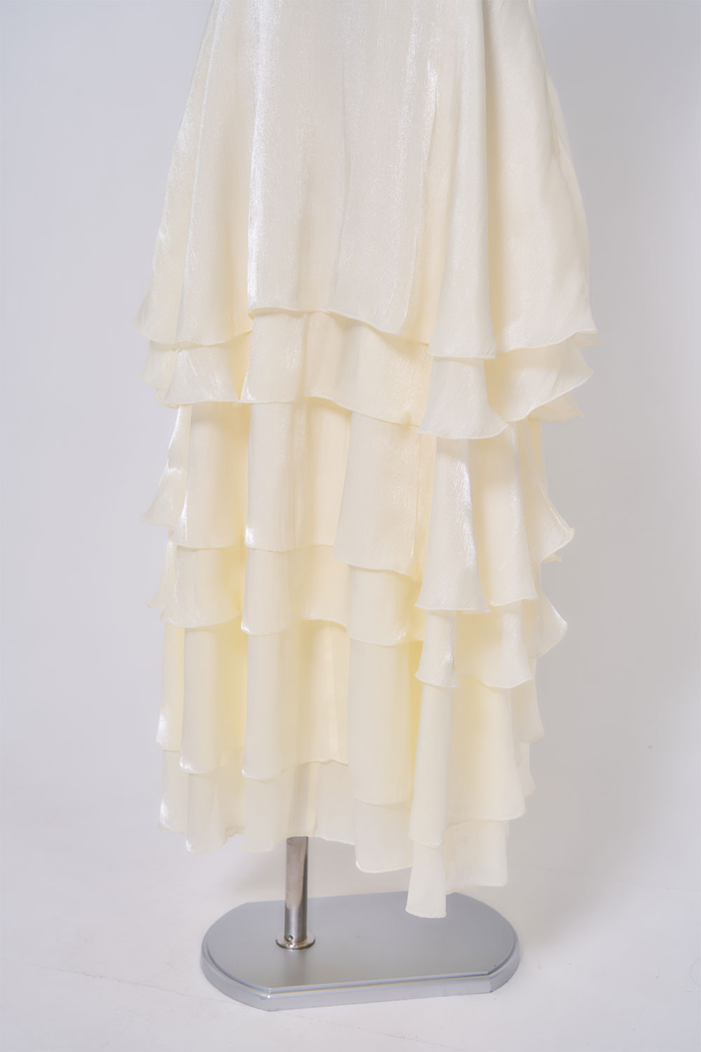 ボリュームシフォンキャミワンピース