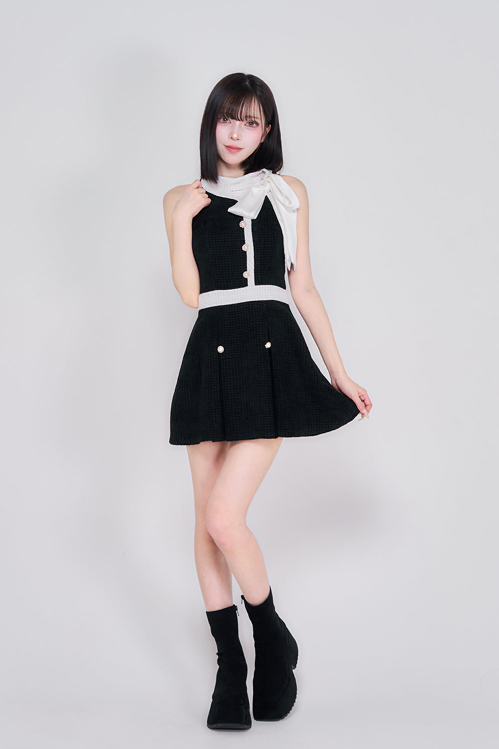 アメスリツイードミニワンピース’26