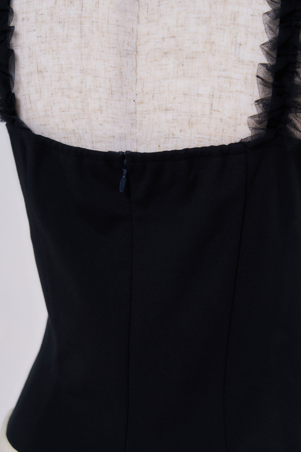 ボリュームシフォンキャミワンピース