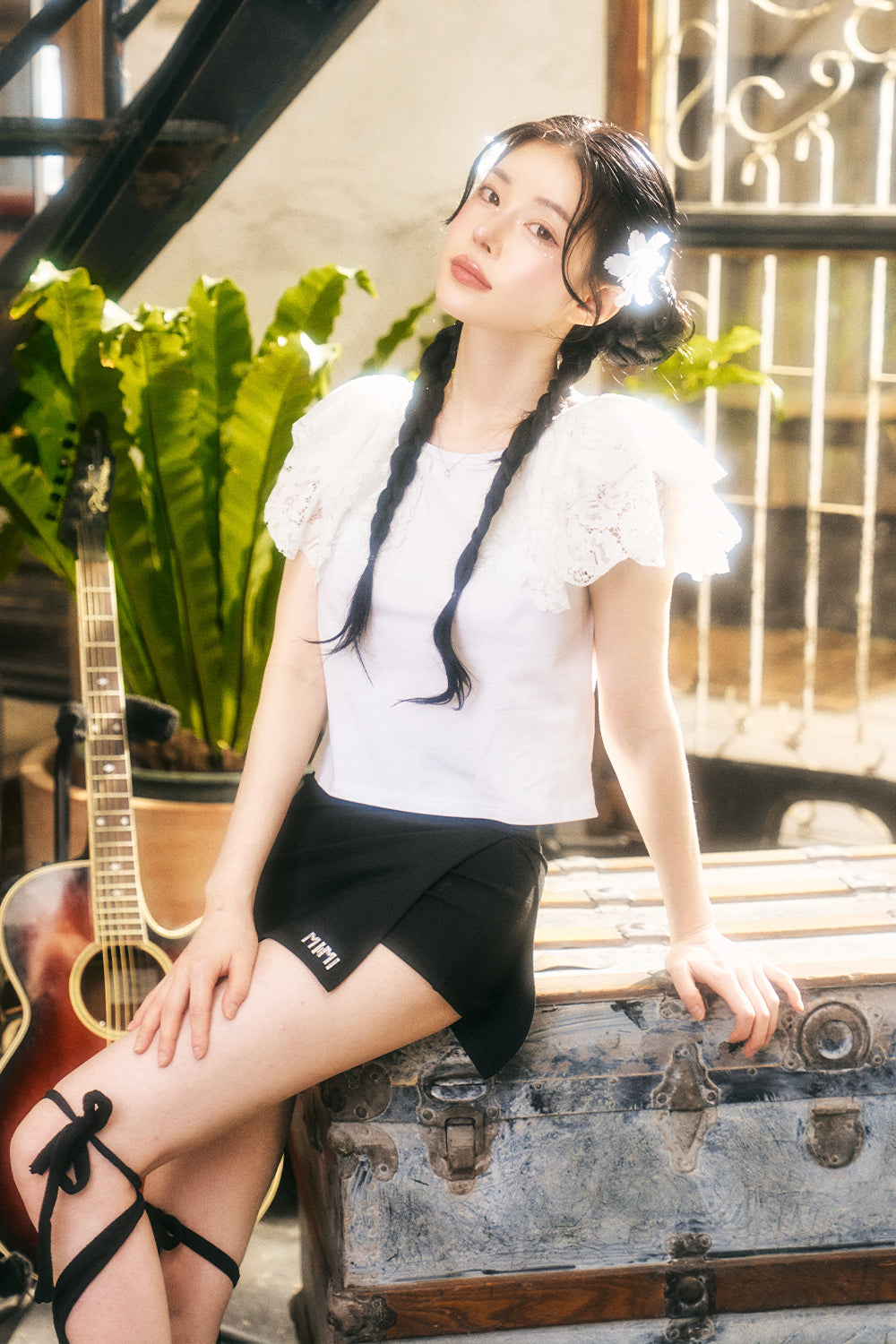 MIMIカットスカートライクパンツ