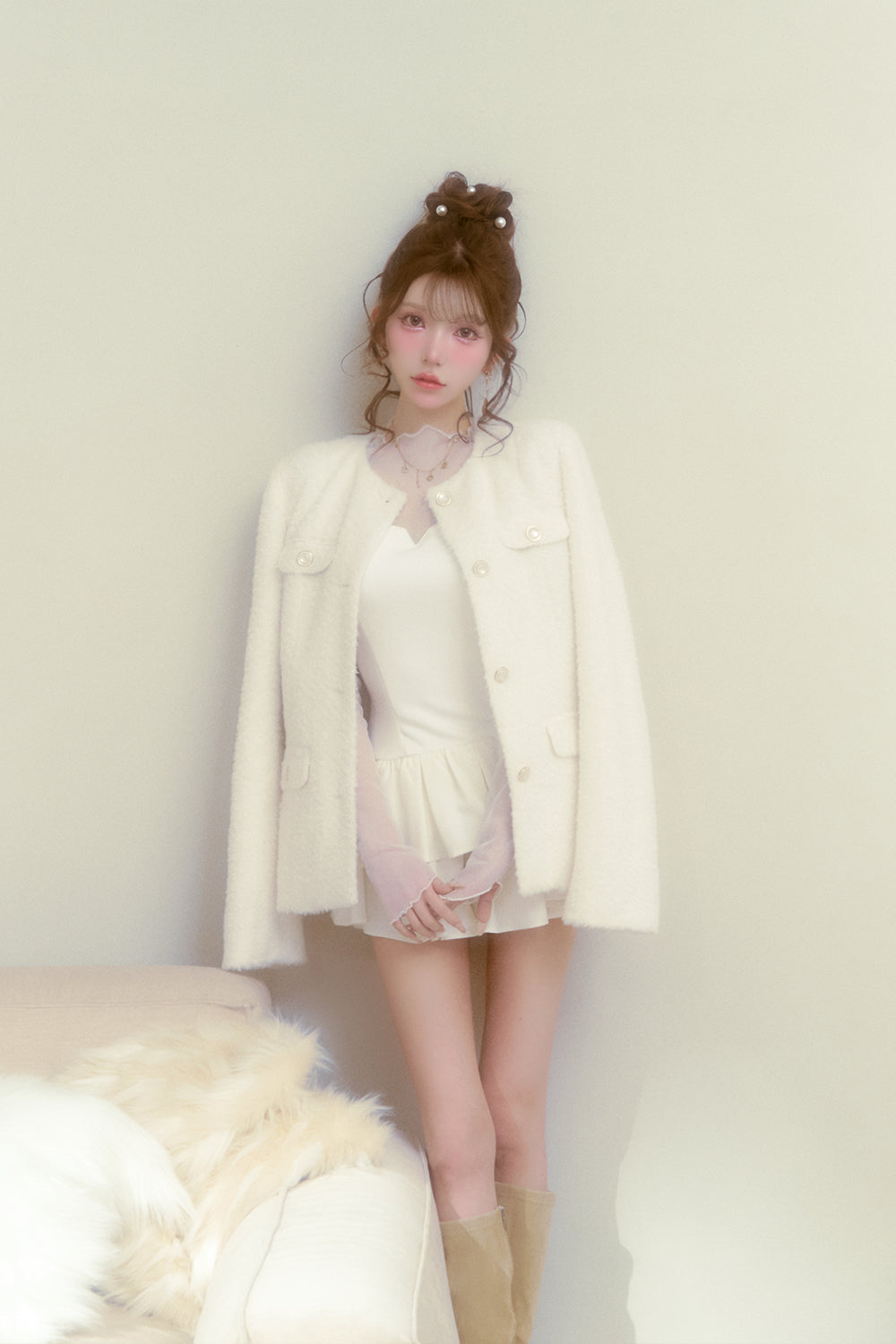 スプリングフラッフィージャケット