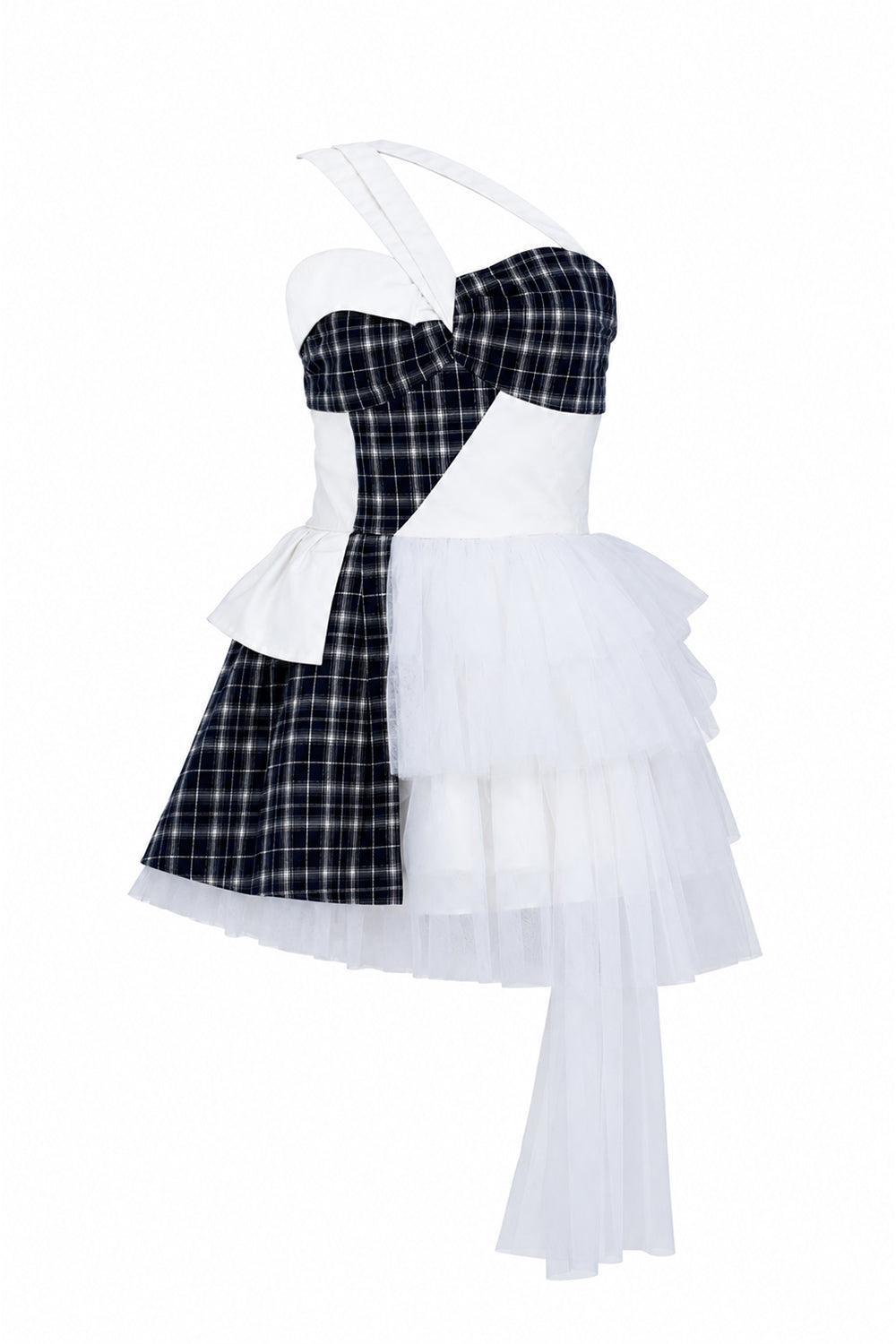 Midnight Tulle Corset Dress