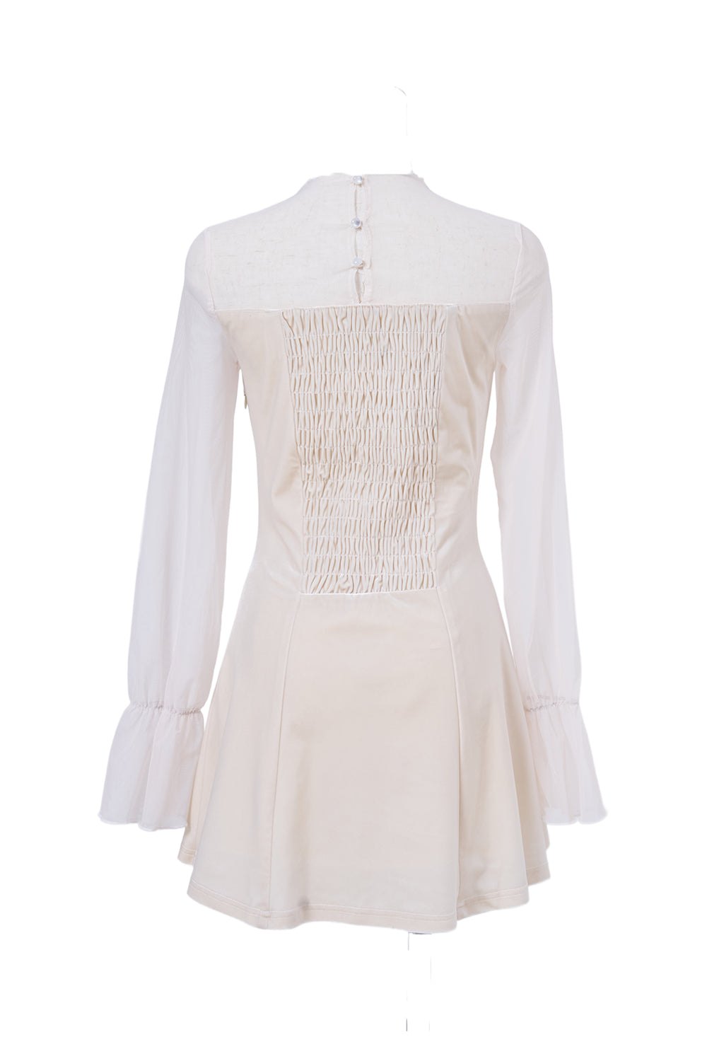 エレガントベロアミニワンピース