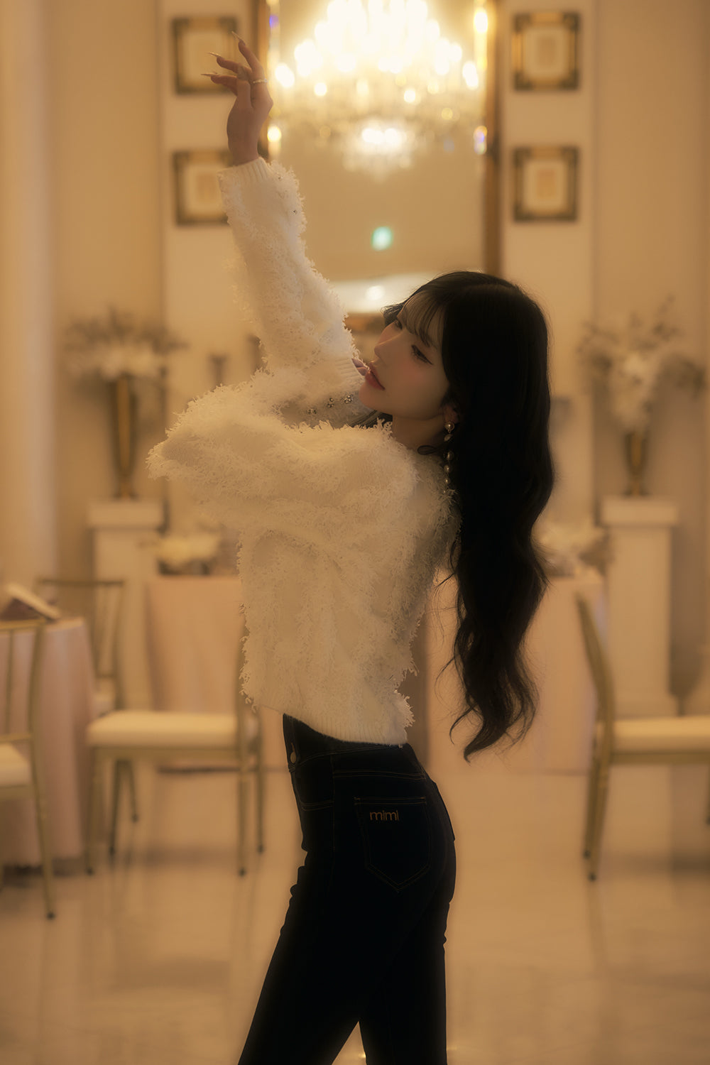 BELEARジャガードカーディガン