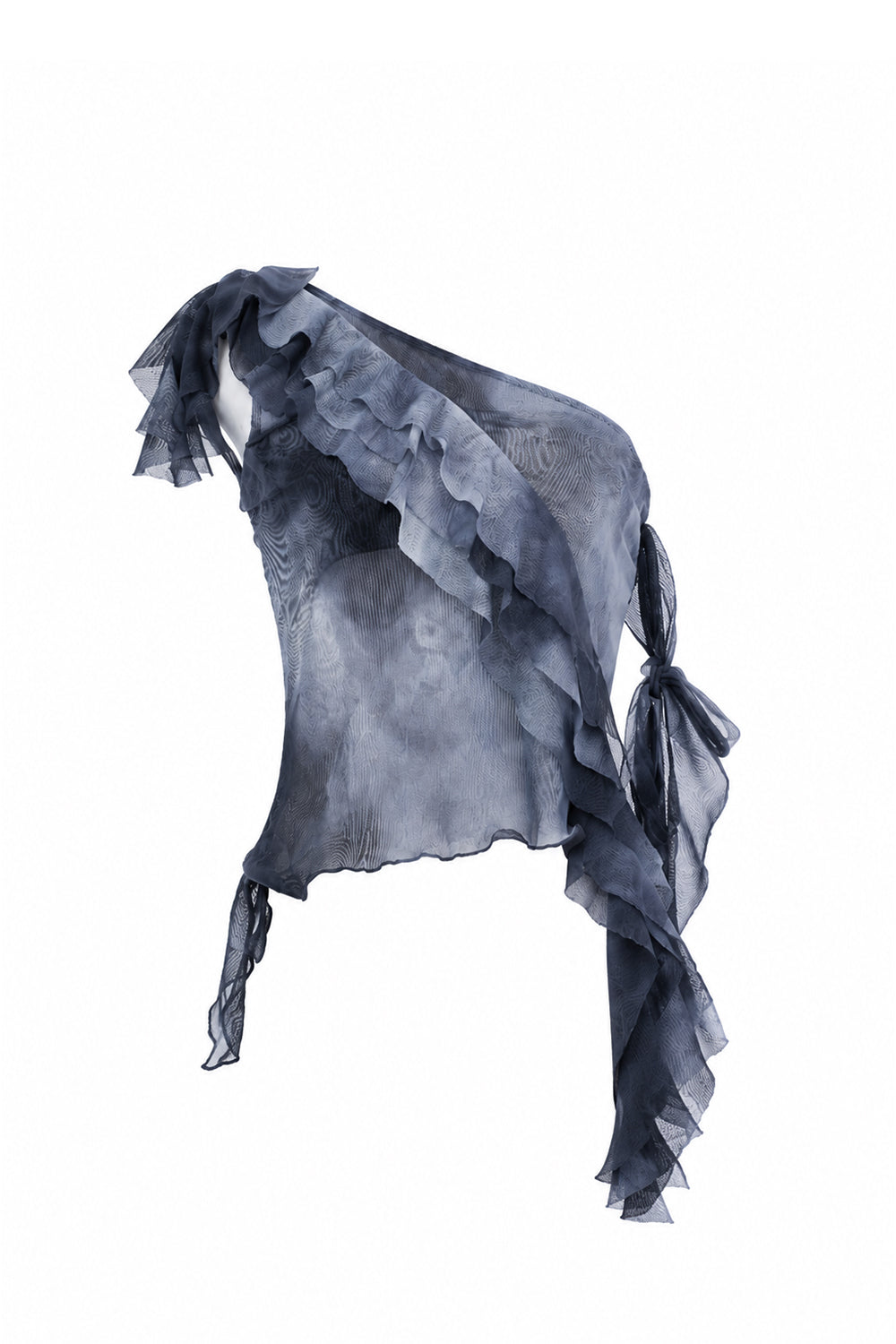 Shadow Fringe Sheer Top