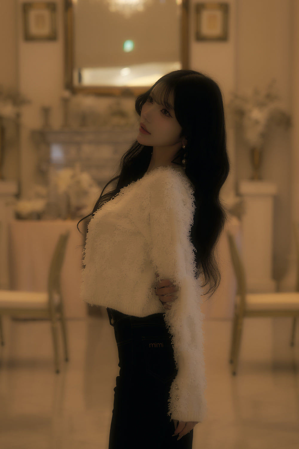 BELEARジャガードカーディガン