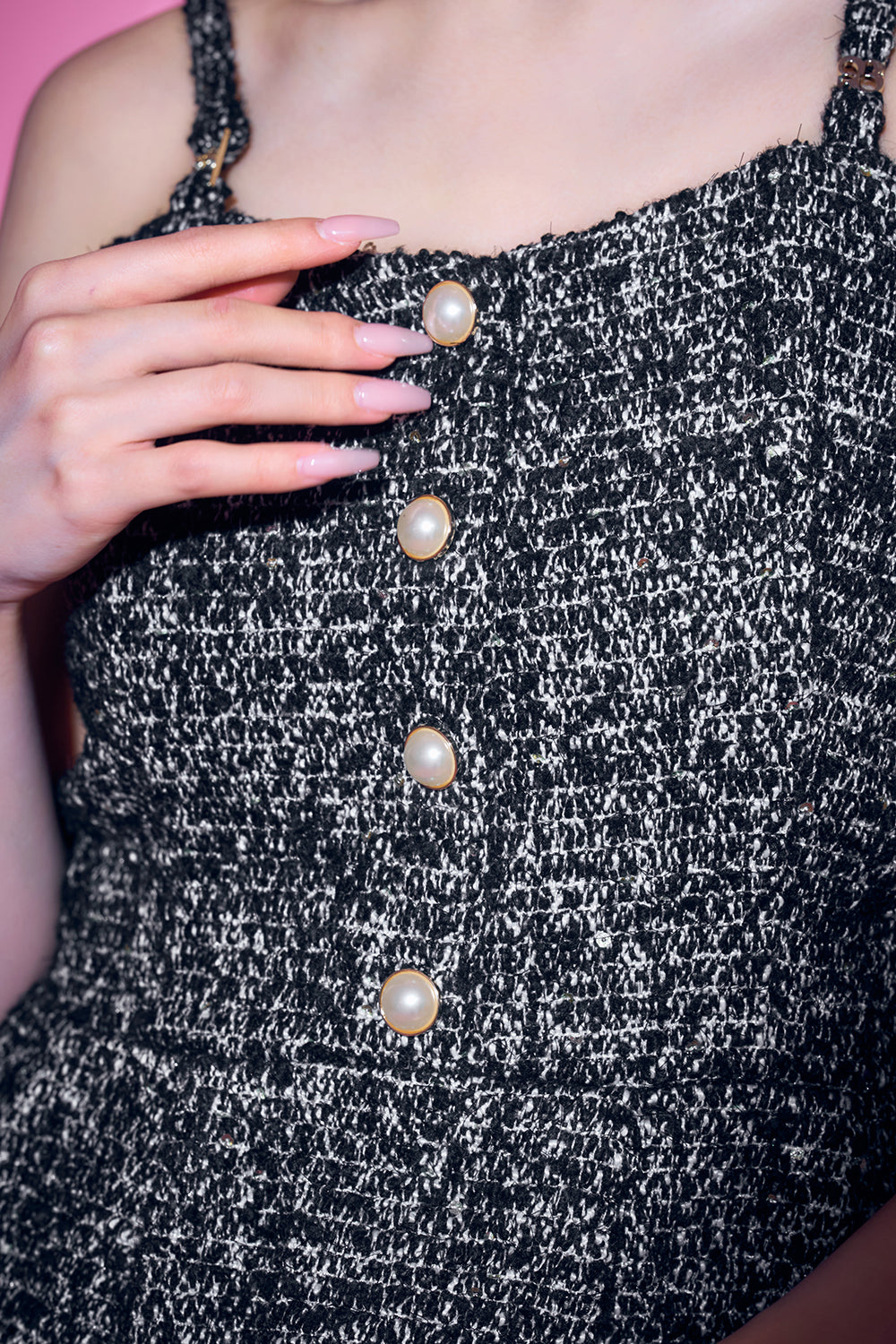 Victoria Corset Tweed Top