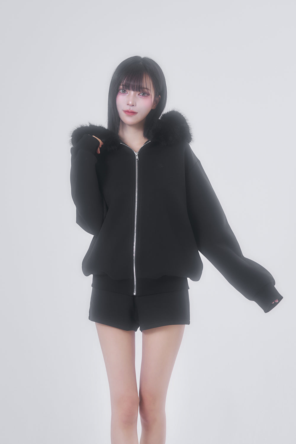 ボリュームフードファーセットアップ