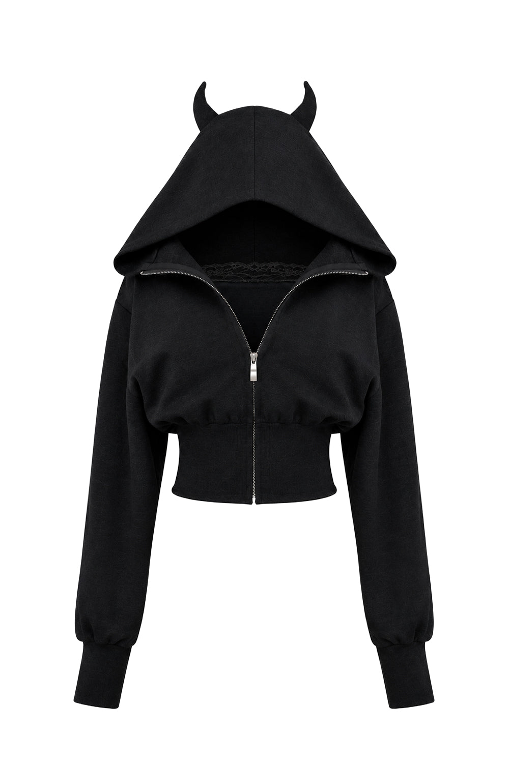 Devil Zip Hoodie Set