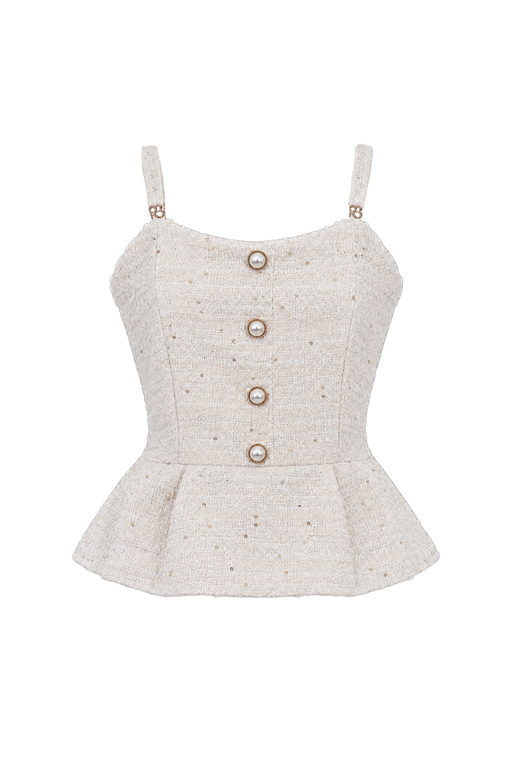 Victoria Corset Tweed Top